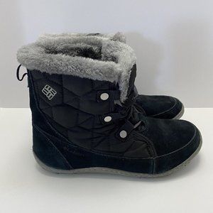 Columbia Powder Summit Shorty 200 Grams Winter Boots Women's Size 7.5 YL5207-011